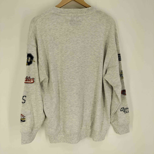 ジェニュインディッキーズ GENUINE Dickies JUN CLUB スリーブ ロゴ 刺繍 L/S Tシャツ レディース import:M