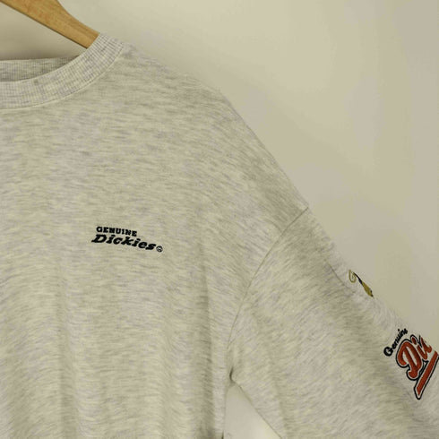 ジェニュインディッキーズ GENUINE Dickies JUN CLUB スリーブ ロゴ 刺繍 L/S Tシャツ レディース import:M