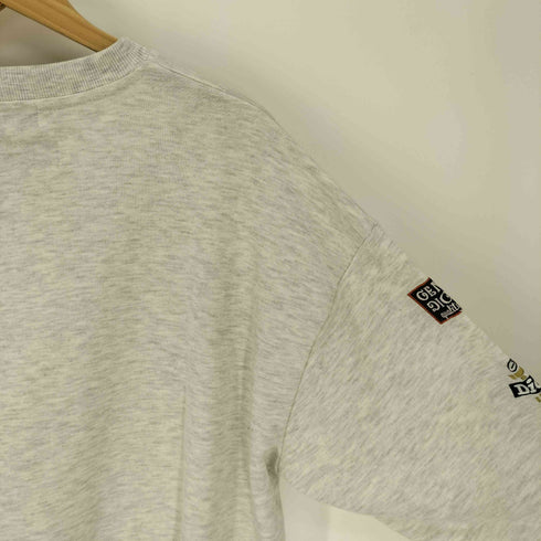 ジェニュインディッキーズ GENUINE Dickies JUN CLUB スリーブ ロゴ 刺繍 L/S Tシャツ レディース import:M