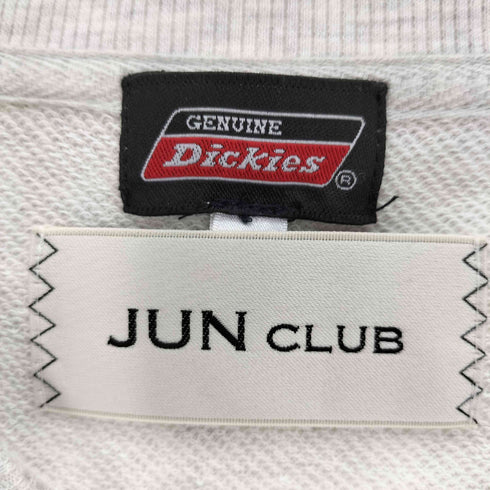 ジェニュインディッキーズ GENUINE Dickies JUN CLUB スリーブ ロゴ 刺繍 L/S Tシャツ レディース import:M