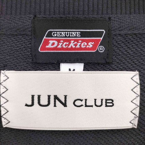 ジェニュインディッキーズ GENUINE Dickies JUN CLUB スリーブ ロゴ 刺繍 L/S Tシャツ 霜降り レディース import:M