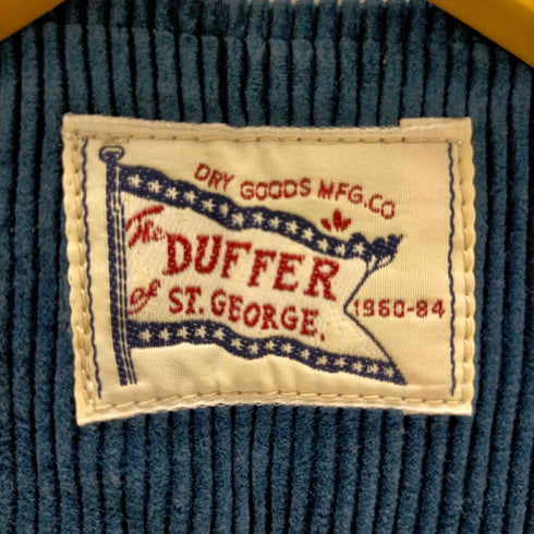 ザダファーオブセントジョージ The DUFFER of ST.GEORGE コーデュロイベスト メンズ