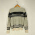 ポロバイラルフローレン Polo by RALPH LAUREN 90s LAMBSWOOL バーズアイ ノルディック ニット メンズ import:M