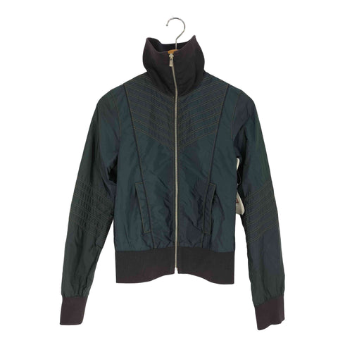 ヒューゴボス HUGO BOSS ステッチ ナイロン ジップアップ ブルゾン レディース import:XS