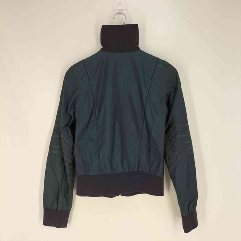 ヒューゴボス HUGO BOSS ステッチ ナイロン ジップアップ ブルゾン レディース import:XS