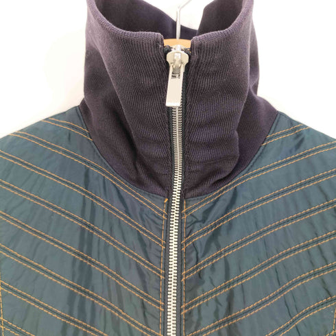 ヒューゴボス HUGO BOSS ステッチ ナイロン ジップアップ ブルゾン レディース import:XS