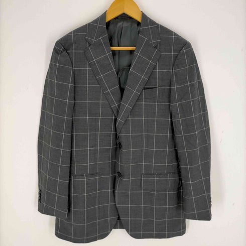 ユナイテッドアローズグリーンレーベルリラクシング UNITED ARROWS green label relaxing タスマニアウール セットアップ メンズ 46