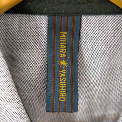 ミハラヤスヒロ MIHARA YASUHIRO スタッズデザインシャツ メンズ JPN:50