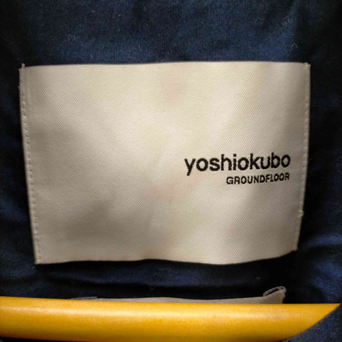 ヨシオクボ yoshio kubo パンチングデザインシャツ メンズ JPN:3
