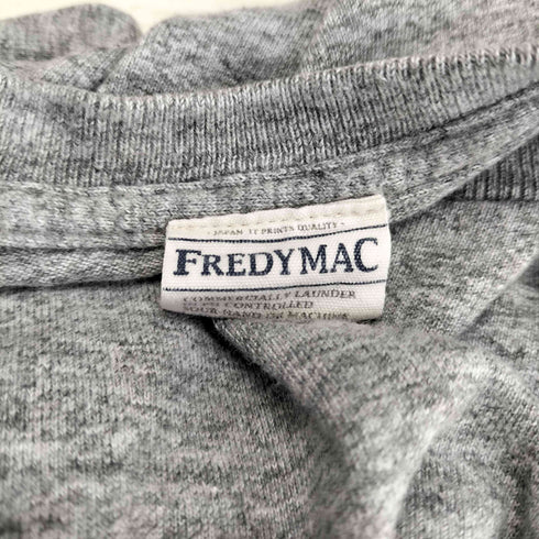 FREDYMAC 袖&裾 シングルステッチ クルーネックTシャツ メンズ