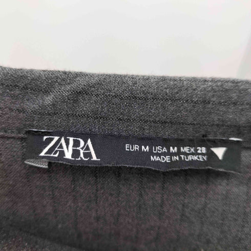 ザラ ZARA クロップド1Bテーラードジャケット レディース import:M