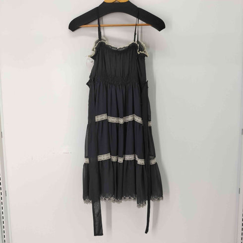 L'EST ROSE レースデザインワンピース レディース