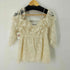 ザラ ZARA チュールデザイン L/S トップス レディース import:M