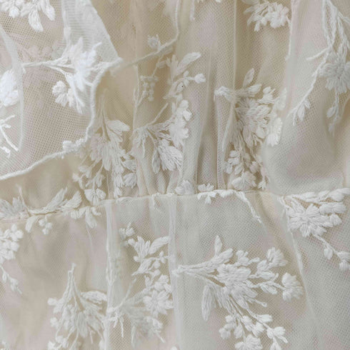 ザラ ZARA チュールデザイン L/S トップス レディース import:M