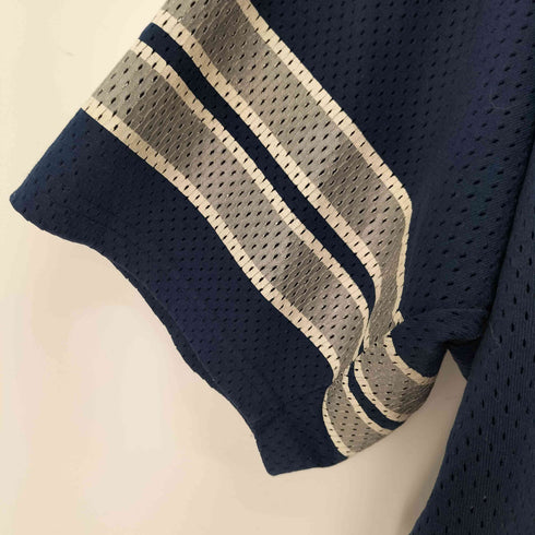 MADE IN USA クロップドナンバリングメッシュトップス レディース import:L