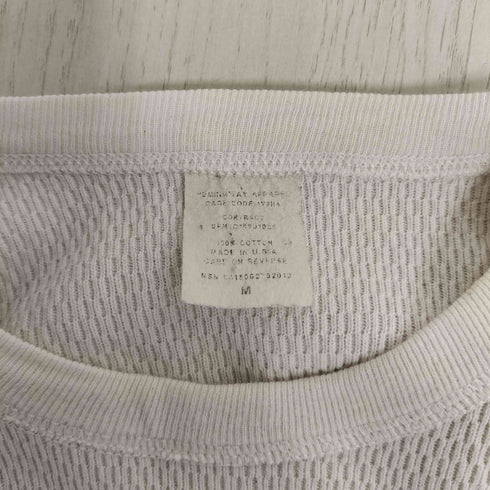 ユーエスアーミー U.S. ARMY HEMINGWAY APPAREL USA製 米軍 サーマルTシャツ レディース