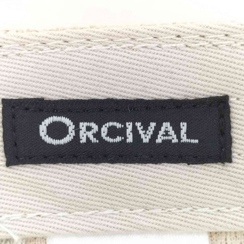 オーチバル ORCIVAL ラフィアライク 6パネル キャップ レディース