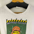 90s black monday night football シングルステッチ 両面プリントクルーネックTシャツ メンズ