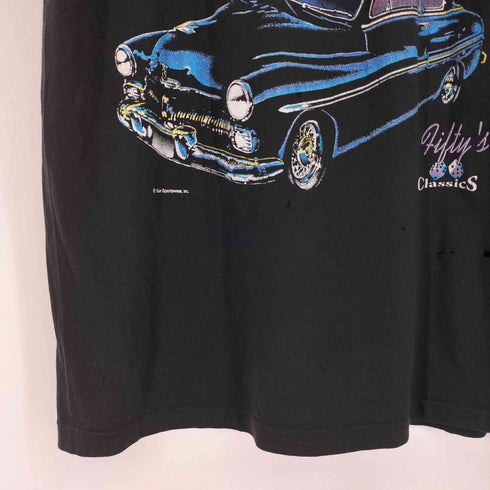 90s シングルステッチ フロントプリントTシャツ メンズ