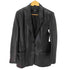 ザラ ZARA フェイクレザー2Bテーラードジャケット レディース import:M