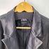 ザラ ZARA フェイクレザー2Bテーラードジャケット レディース import:M