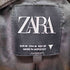 ザラ ZARA フェイクレザー2Bテーラードジャケット レディース import:M
