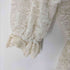 ザラ ZARA L/S レースデザイントップス レディース import:M