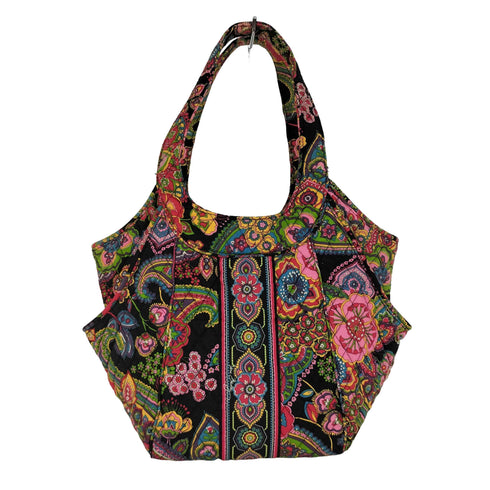 Vera Bradley 花柄 キルティング トートバッグ レディース