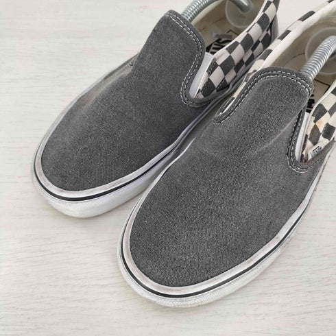 バンズ VANS SLIP ON チェッカー スリッポン レディース JPN:24.5