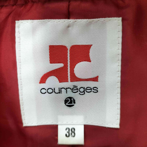 クレージュ courreges 21 ウールスタジャン レディース EUR:38