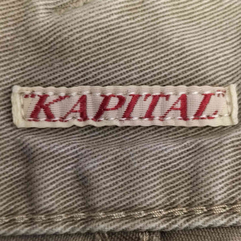 キャピタル KAPITAL シンチバック コットンツイル サルエルパンツ メンズ 0