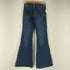 REVOLT JEANS デザイン切替 デニムパンツ ベルボトム メンズ M