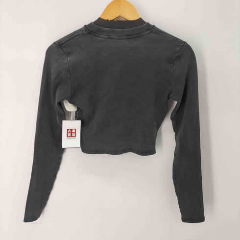 ザラ ZARA ラインストーン L/S トップス レディース import:M