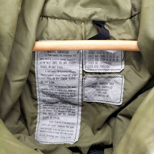 エクワックス ECWCS 80s EXTENDED COLD WEATHER GORE-TEX PARKA 初期型 メンズ JPN:S