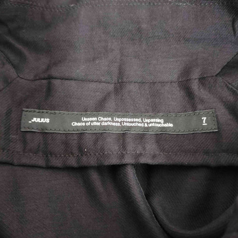 ユリウス JULIUS helioz; COTTON/NYLON TWILL プリズムカイトジャケット メンズ JPN:2