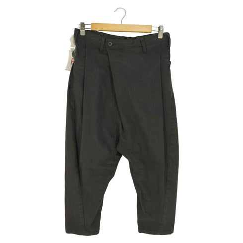 ユリウス JULIUS ERRORED; 8oz STRETCH DENIM クロップド サルエル デニムパンツ メンズ 1