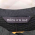 ミズイロインド mizuiro ind シアサッカー バンドカラー シャツワンピース レディース