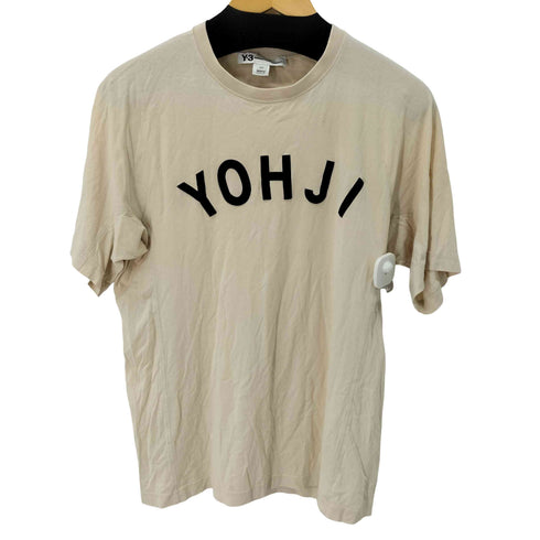 ワイスリー Y-3 U YOHJI LETTERS SS TEE メンズ JPN:S