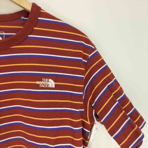 ザノースフェイス THE NORTH FACE ショート スリーブ マルチ ボーダー ティー メンズ import:M