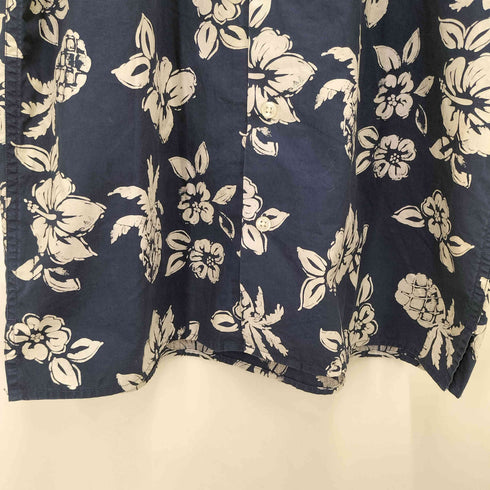 ポロバイラルフローレン Polo by RALPH LAUREN トロピカル 花 柄 S/S レギュラーカラー シャツ メンズ import:L