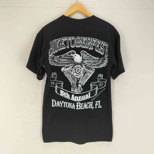 RUGGED TEES 1997コピーライト MADE IN USA 両面プリントTシャツ 袖裾シングル メンズ M