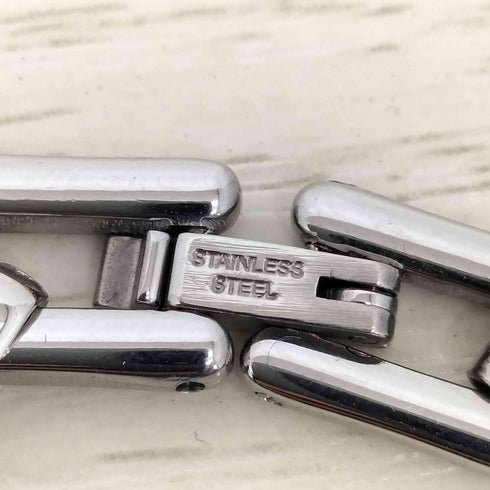 STAINLESS STEEL チェーン ネックレス レディース