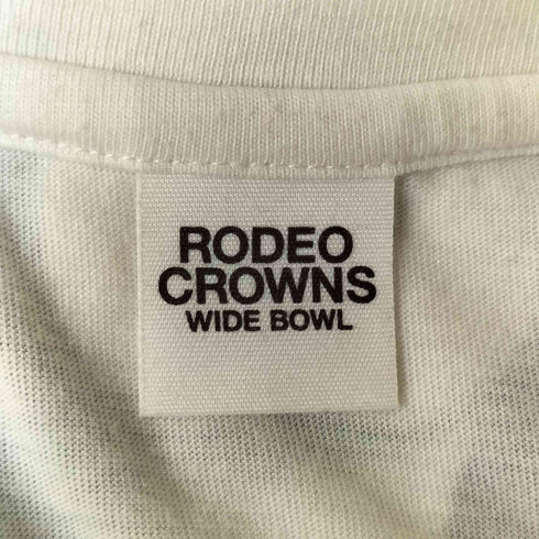 ロデオクラウンズワイドボウル RCWB/RODEO CROWNS WIDE BOWL フェイスバンダナパッチTシャツ レディース FREE