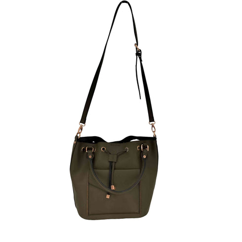 DUNE LONDON レザーショルダーバッグ レディース