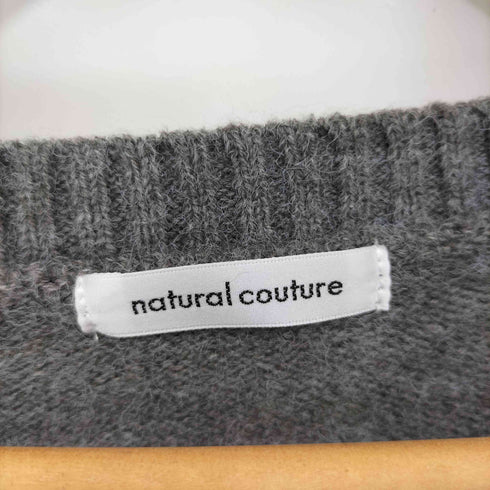 ナチュラルクチュール natural couture チュールレイヤードニットプルオーバー レディース FREE