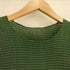 イッセイミヤケ ISSEY MIYAKE 07AW ヘンプ ストレッチ プリーツ 半袖カットソー レディース JPN:M