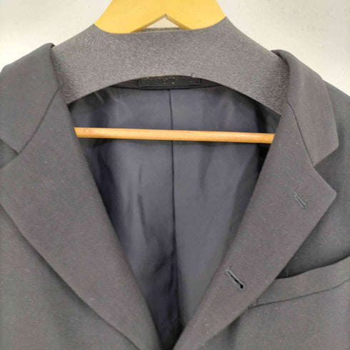 コムデギャルソンオムプリュス COMME des GARCONS HOMME PLUS AD1997 バイアス期 ウールギャバ マオカラー シングルテーラードジャケット メンズ JPN:S