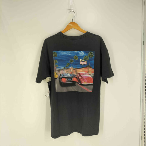 インアウトバーガー IN-N-OUT BURGER ホンジュラス製 プリント クルーネック Tシャツ メンズ import:XL