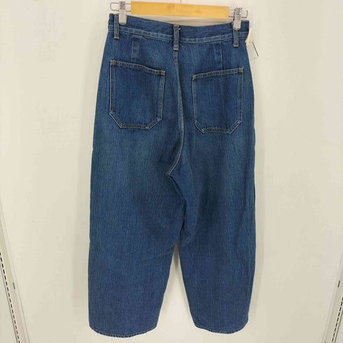 ミズイロインド mizuiro ind high waist wide damage denim レディース JPN:1