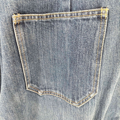 ミズイロインド mizuiro ind high waist wide damage denim レディース JPN:1